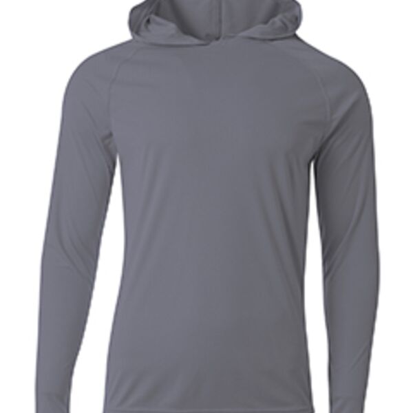 A4 Men's Cooling Performance Long-Sleeve Hooded T-shirt N3409 Men's Cooling Performance Long-Sleeve Hooded T-shirt Thumbnail