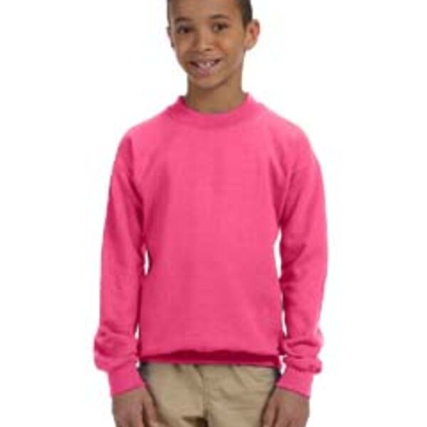 Heavy Blend™ Youth 8 oz., 50/50 Fleece Crew Thumbnail